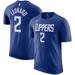 "Men's Nike Kawhi Leonard Royal LA Clippers Name & Number T-Shirt"