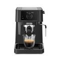 De'Longhi Stilosa EC230.BK, Traditional Barista Pump Espresso Machine, Espresso and Cappuccino, 2 cups, Black