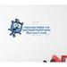 Zoomie Kids Won't Work Cute Blue Life Quote Vinyl Wall Decal Vinyl in Black/Blue | 12 H x 20 W in | Wayfair 7E5F8D164DFE4A60B05B62C46AC4D496