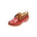 Women's The Storm Waterproof Slip-On by Comfortview in Classic Red (Size 9 1/2 M)