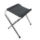 Homecall Camping-Klapphocker aus Aluminium - (Grau)