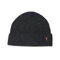 Polo Ralph Lauren Signature Merino Wool Beanie - Charcoal