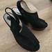Coach Shoes | Coach Black Wedges Size 8.5 B | Color: Black | Size: 8.5
