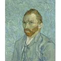 Self Portrait Van Gogh - Film Movie Poster - Best Print Art Reproduction Quality Wall Decoration Gift - A0Canvas (40/30 inch) - (102/76 cm) - Stretched, Ready to Hang