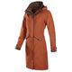 Baleno Women's Elegant Short Coat Chelsea Wind and Waterproof Breathable Fashionable Fitted Including Hood - - XX-Large