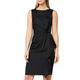 Amazon Brand - TRUTH & FABLE Women's Dress Twist Front Tunic, Black, 8, Label:XS