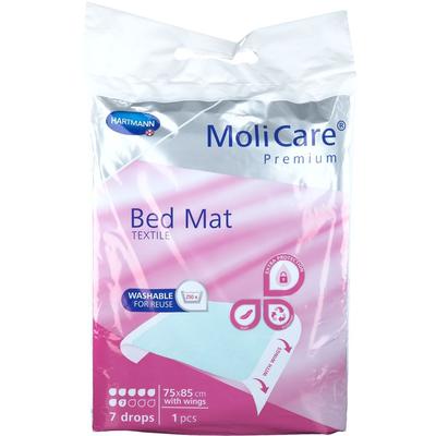 Molicare Premium Bed Mat Text.7 Tro.m.Flü.75x185cm 1 St Auflage Image