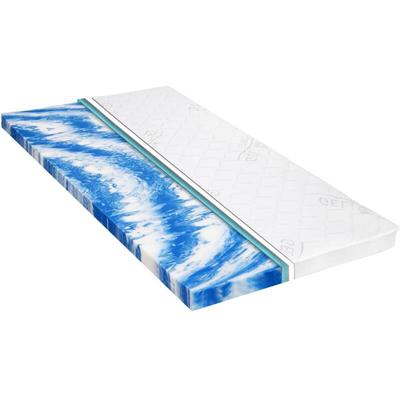 Vidaxl - Matratzenauflage 80 x 200 cm Gelschaum 7 cm 41906