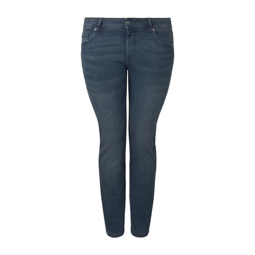 TOM TAILOR Damen Plus - Slim Jeans, blau, Gr. 50