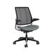 Humanscale Smart Task Chair Upholstered in Gray/White | 45 H x 26.5 W x 26 D in | Wayfair S413CM10K158XFSHNSC