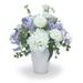 Distinctive Designs Ranunculas w/ Hydrangea's & Cherry Blossoms & Parrot Tulips In Layered Vases Polysilk | 20 H x 18 W x 16 D in | Wayfair 9956A