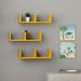 Latitude Run® Ayrionna Wall Shelf Wood in Yellow | 6.3 H x 19.69 W x 7.87 D in | Wayfair 9C44F72C9C384E8D9AE8C3B40F23E274