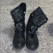 American Eagle Outfitters Shoes | American Eagle Combat Boots | Color: Black | Size: 7