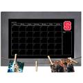 NC State Wolfpack 11" x 19" Monthly Chalkboard with Frame & Clothespins Sign