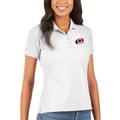 Women's Antigua White Carolina Hurricanes Legacy Pique Polo