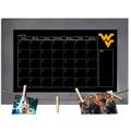 West Virginia Mountaineers 11" x 19" Monthly Chalkboard with Frame & Clothespins Sign