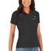 Women's Antigua Black San Jose Sharks Legacy Pique Polo