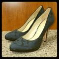 Coach Shoes | Coach Black Signature C Heel | Color: Black | Size: 8.5