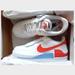 Nike Shoes | Nike Af1 Shadow Se Summit White/Team Orange/Psychic Blue | Color: Blue/Red | Size: 7.5