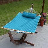 Arlmont & Co. Grubbs Spreader Bar Hammock Sunbrella® in Blue | 1 H x 55 W x 132 D in | Wayfair 701C6B1F3947430482F277A8E5EC8D67