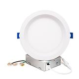 MW LIGHTING 6" Ultra-Slim Selectable CCT Remodel or New Construction IC LED Canless Recessed Lighting Kit in White | 2.5 H x 7.7 W in | Wayfair