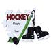 The Holiday Aisle® Ice Hockey Flake Personalized Hanging Figurine Ornament in Black/Brown/Green | 3.5 H x 4.5 W x 0.5 D in | Wayfair