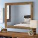 Millwood Pines Arleta Accent Mirror in Black | 45.5 H x 39.5 W x 0.75 D in | Wayfair 1E10BF247F7D42EBA7BEC9A4FBFFFB62