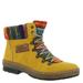 Rieker Falicitas 43 - Womens Euro 37 US 6 - 6.5 Yellow Boot B