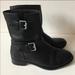 J. Crew Shoes | Jcrew Black Leather Moto Boots | Color: Black | Size: 8