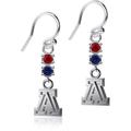 Dayna Designs Arizona Wildcats Dangle Crystal Earrings