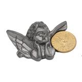 American Coin Treasures Guardian Angel Magnet w/ Angel Coin Metal in Gray/Yellow | 2 H x 1.5 W x 0.13 D in | Wayfair 13983