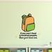 Design W/ Vinyl Feed One School Bag Class Quote Vinyl Wall Decal Vinyl in Green/Orange | 9 H x 20 W in | Wayfair Timmy 1643d