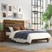 Mello Platform Bed Wood in Brown Laurel Foundry Modern Farmhouse® | 50.5 H x 62.25 W x 85.75 D in | Wayfair 1FA4E13807CE4948A1D7CE944FE73895