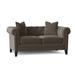 Willa Arlo™ Interiors Caspar 66" Rolled Arm Chesterfield Loveseat Polyester | 30 H x 66 W x 38 D in | Wayfair 1150EE14D71548E7988C2A8264494C6F