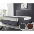 Winkle »Neptun« Boxspringbett 140x200 cm / 9451 Braun / H2