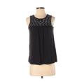 Old Navy Sleeveless Top Black Solid Crew Neck Tops - Women's Size X-Small