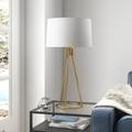 Nova Tapered Table Lamp Brass - Hudson & Canal TL0394