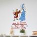 Design W/ Vinyl Sword in the Stone Never Fear Vinyl Wall Decal Metal in Blue/Brown/Red | 40 H x 20 W in | Wayfair Timmy 1737d