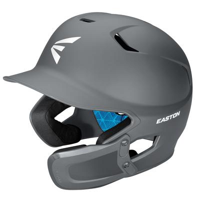 Easton Z5 2.0 Matte Solid Senior Batting Helmet with Jaw Guard Charcoal