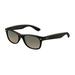 Ray-Ban RB2132 New Wayfarer Sunglasses Matte Black Frame Polarized Blue Gradient Gray Lenses 601S78-5218