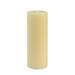 Jeco Inc. Unscented Pillar Candle Plastic/Paraffin in White | 8 H x 3 W x 3 D in | Wayfair CPZ-180_16