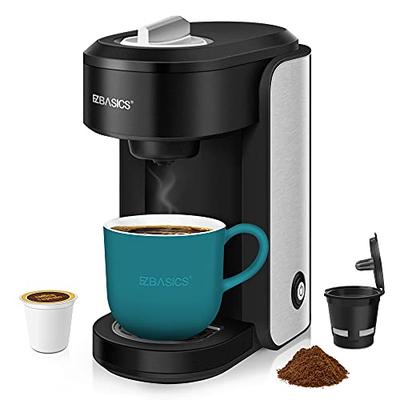 Single Serve Coffee Maker Brewer For Coffee And Loose Leaf Tea Pot