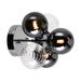 Orren Ellis Myrdle 3 - Light Dimmable Chrome Armed Sconce Metal in Gray | 9 H x 9 W x 8 D in | Wayfair 448497F4A24548F9A20918C25C1BCF00