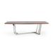 Trent Austin Design® Kenilworth 106.5" Trestle Dining Table Wood/Metal in Gray | Wayfair AF0135A540F740DF9DB5512C71FCE549