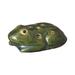 August Grove® Bridgedale Frog Flower Hold Ceramic in Green | 2 H x 3 W x 3 D in | Wayfair EB8CD74C7C8F481F96B7CBCBC5A0E0A2