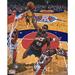 Shawn Kemp Seattle Supersonics Autographed 16" x 20" Dunk on Olajuwon Photograph