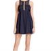 Free People Dresses | Free People Navy And Black Dress With Pockets | Color: Black/Blue | Size: 8 - Runs Small Will Fit S/M Or 4-6