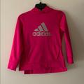 Nike Shirts & Tops | Girls’ Adidas Pullover Hoodie | Color: Pink | Size: Mg