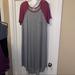 Lularoe Dresses | Lularoe Carly | Color: Gray | Size: Xl