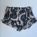 Free People Shorts | Freepeople Flower Printed Shorts | Color: Black/Tan | Size: S